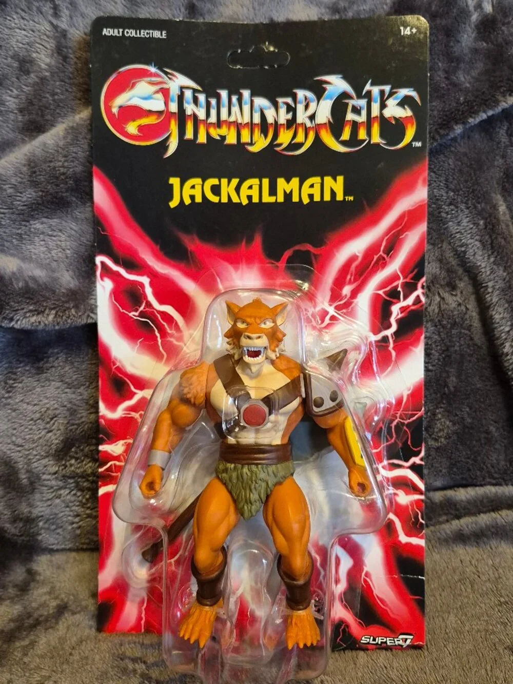 Jackalman Thundercats Wave 1 Retro-style Action Figure Super7 - READ